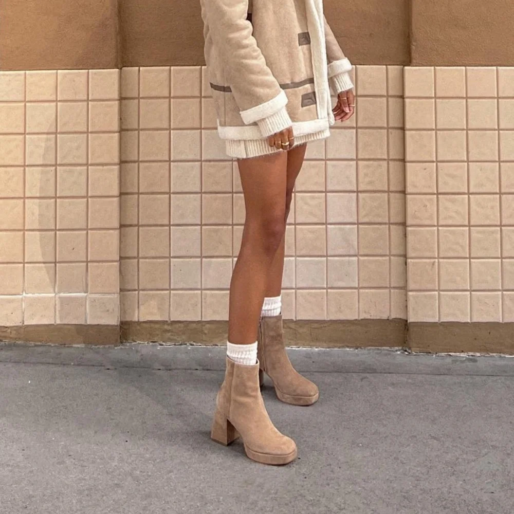 Dolce Vita‎ Ulyses Platform Bootie Suede
